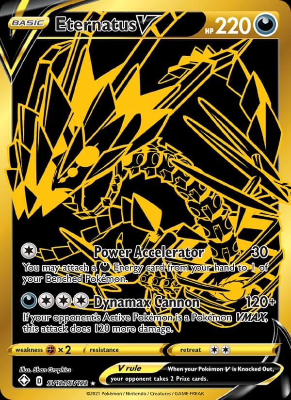 Eternatus V — Shining Fates, Secret Rare