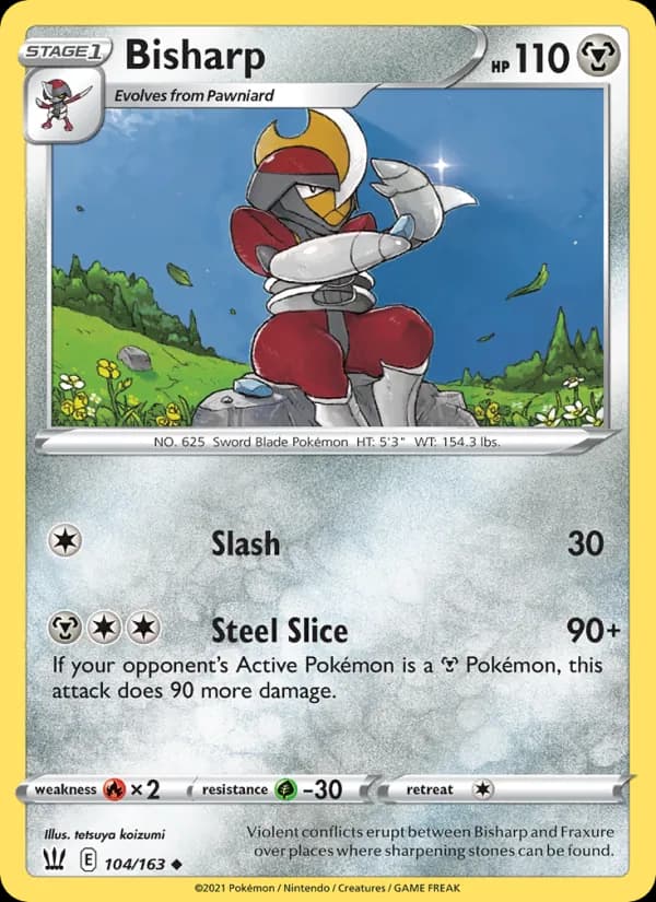 Bisharp — Battle Styles, Uncommon