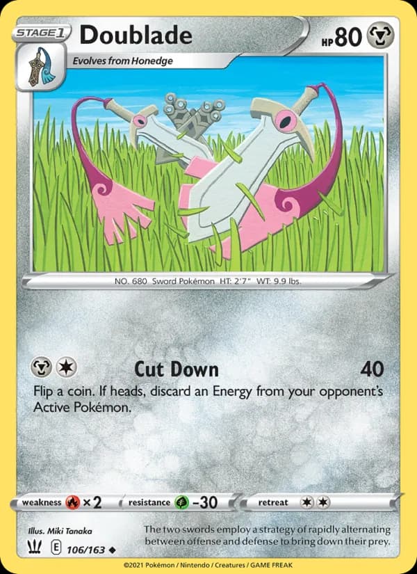 Doublade — Battle Styles, Uncommon