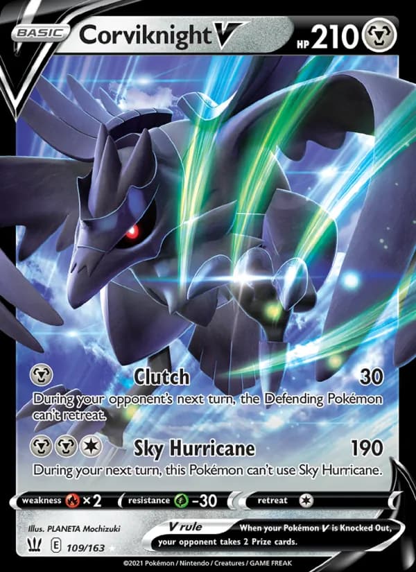 Corviknight V — Battle Styles, Holo Rare V