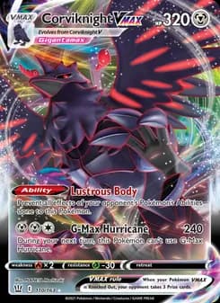 Corviknight VMAX — Battle Styles — Holo Rare VMAX