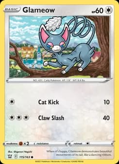 Glameow — Battle Styles — Common