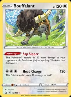 Bouffalant — Battle Styles — Uncommon