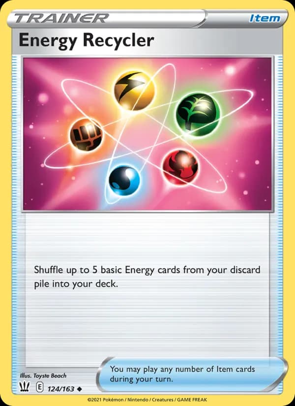 Energy Recycler — Battle Styles, Uncommon