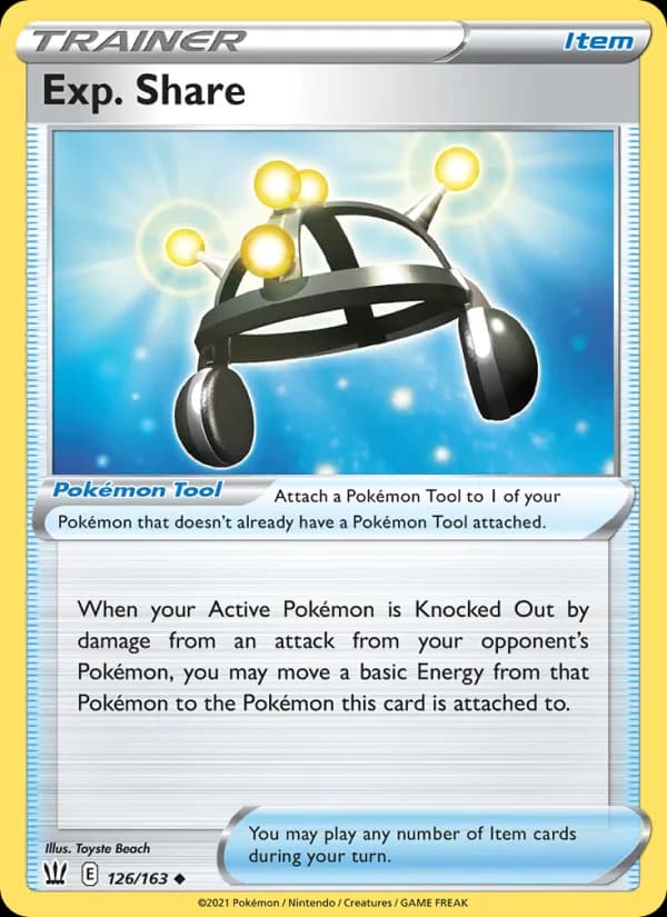 Exp. Share — Battle Styles, Uncommon
