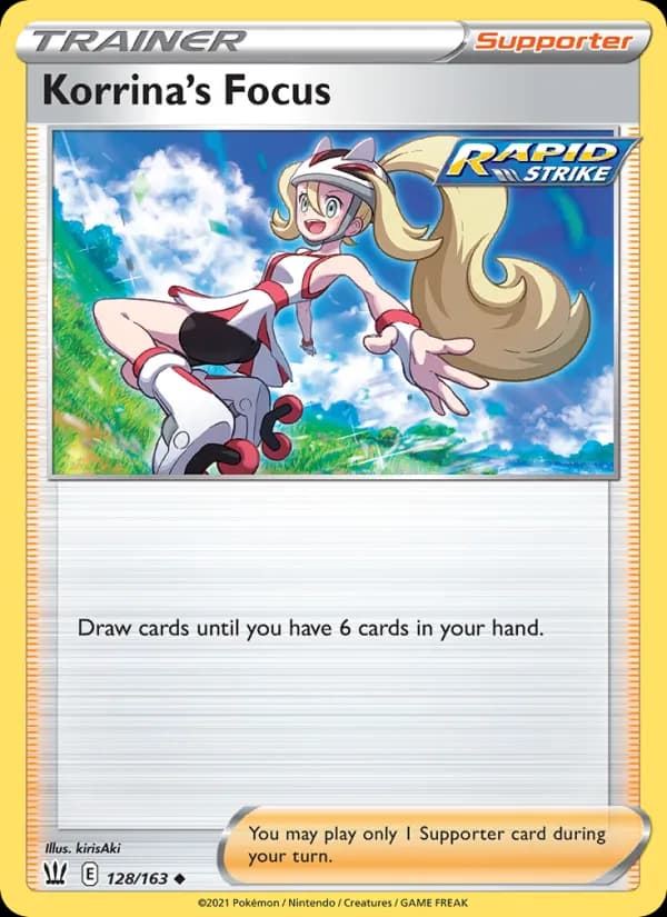 Korrina's Focus — Battle Styles, Uncommon