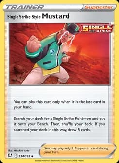 Single Strike Style Mustard — Battle Styles — Uncommon