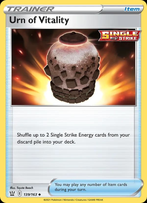 Urn of Vitality — Battle Styles, Uncommon