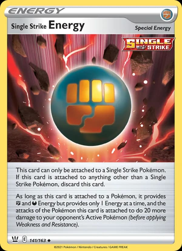 Single Strike Energy — Battle Styles, Uncommon