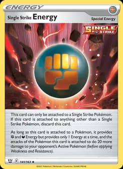 Single Strike Energy — Battle Styles — Uncommon