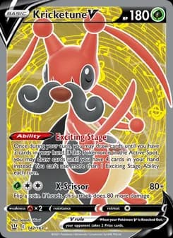 Kricketune V — Battle Styles — Ultra Rare
