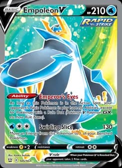 Empoleon V — Battle Styles — Ultra Rare