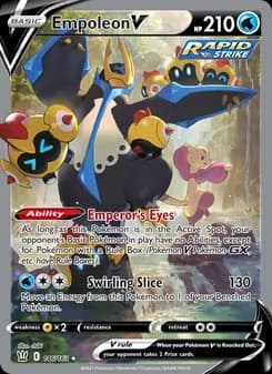 Empoleon V — Battle Styles — Ultra Rare
