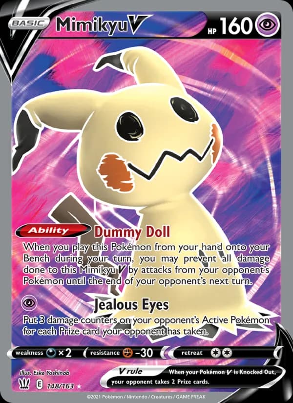 Mimikyu V — Battle Styles, Ultra Rare