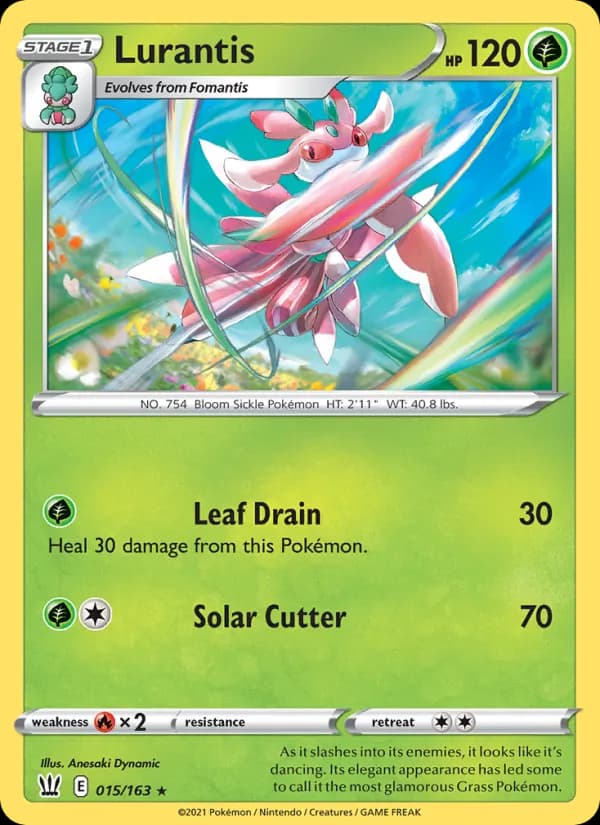 Lurantis — Battle Styles, Rare