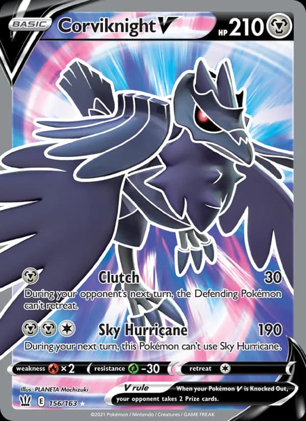 Corviknight V — Battle Styles, Ultra Rare