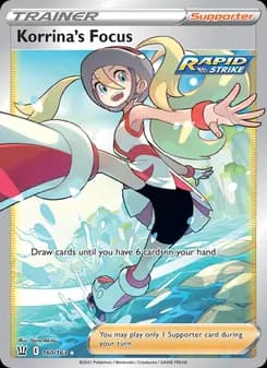 Korrina's Focus — Battle Styles — Ultra Rare