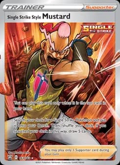 Single Strike Style Mustard — Battle Styles — Ultra Rare