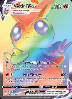 Victini VMAX — Battle Styles — Secret Rare