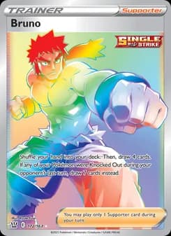 Bruno — Battle Styles — Secret Rare