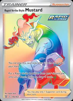 Rapid Strike Style Mustard — Battle Styles — Secret Rare