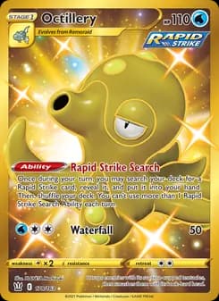 Octillery — Battle Styles — Secret Rare