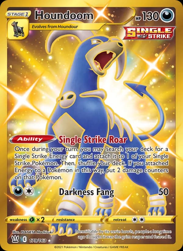 Houndoom — Battle Styles, Secret Rare