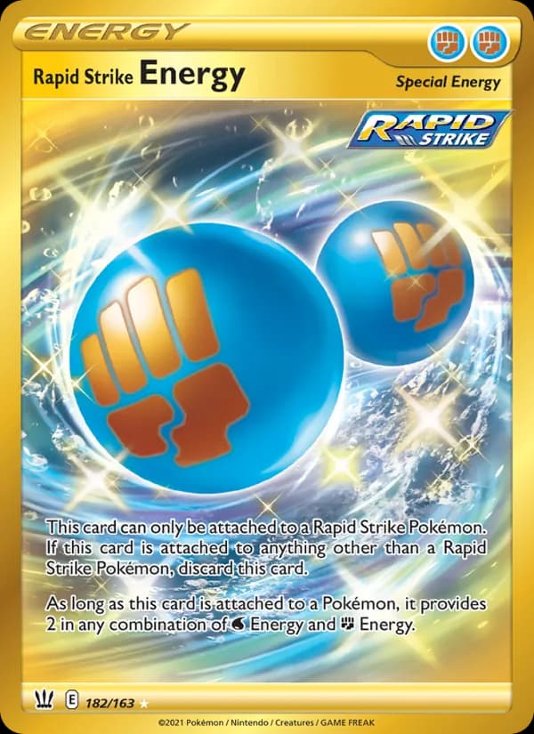Rapid Strike Energy — Battle Styles, Secret Rare