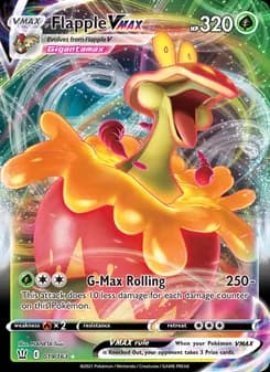 Flapple VMAX — Battle Styles — Holo Rare VMAX