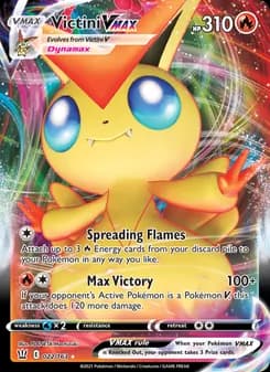 Victini VMAX — Battle Styles — Holo Rare VMAX