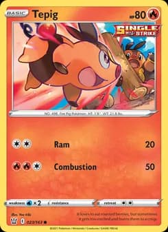 Tepig — Battle Styles — Common