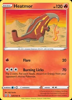 Heatmor — Battle Styles — Uncommon