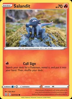 Salandit — Battle Styles — Common