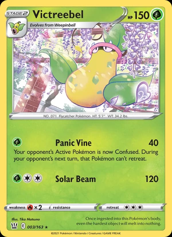 Victreebel — Battle Styles, Rare