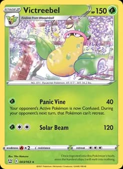 Victreebel — Battle Styles — Rare