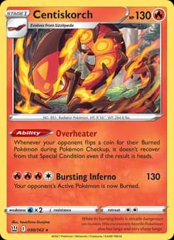Centiskorch — Battle Styles — Rare