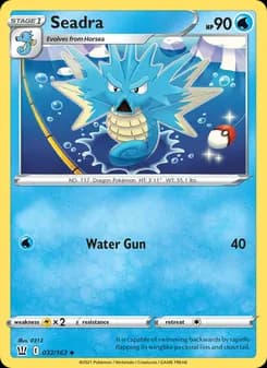 Seadra — Battle Styles — Uncommon
