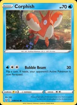 Corphish — Battle Styles — Common