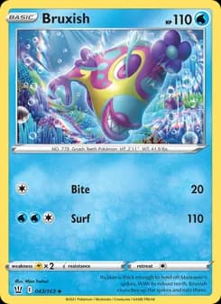 Bruxish — Battle Styles — Uncommon