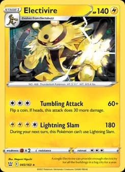 Electivire — Battle Styles — Rare