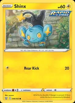 Shinx — Battle Styles — Common