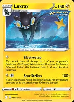 Luxray — Battle Styles — Holo Rare