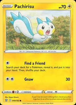 Pachirisu — Battle Styles — Common