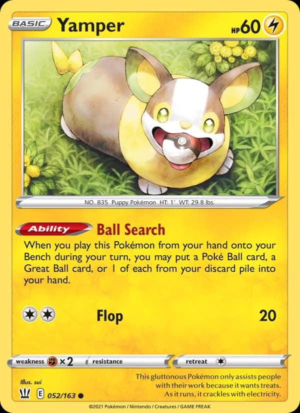 Yamper — Battle Styles, Common