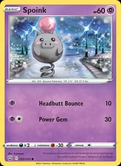 Spoink — Battle Styles — Common