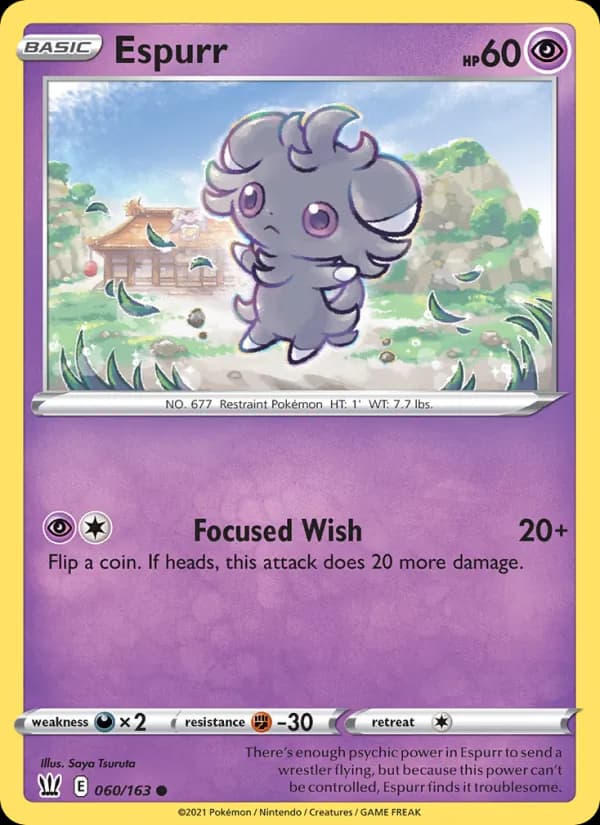 Espurr — Battle Styles, Common