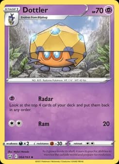 Dottler — Battle Styles — Uncommon