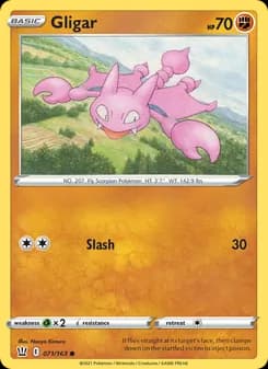 Gligar — Battle Styles — Common