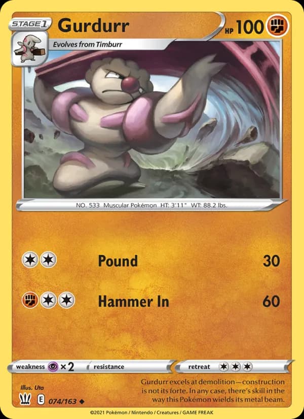 Gurdurr — Battle Styles, Uncommon