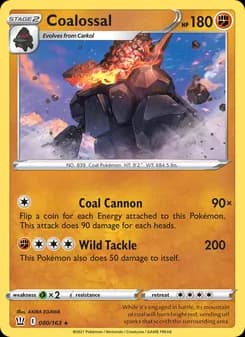 Coalossal — Battle Styles — Holo Rare